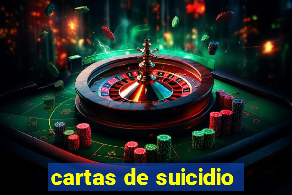 cartas de suicidio